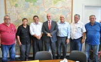 Melquíades de Araújo e comitiva da alimentação em audiência com o Secretário de Segurança Pública do estado de São Paulo