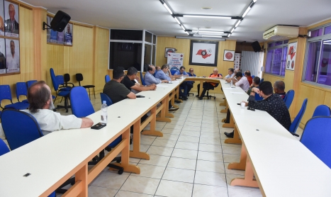 Reunião da Diretoria Coletiva da Federação