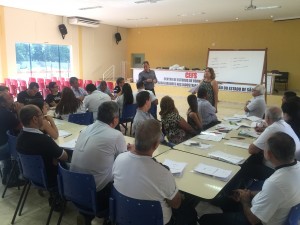 1º dia do Curso de Homologação no CEFS.